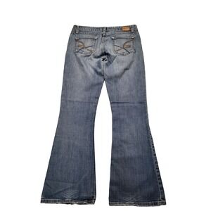 BKE Parker 001676 Jeans Women Sz 31X37‎ Blue Denim Flare Stretch Cowgirl Western